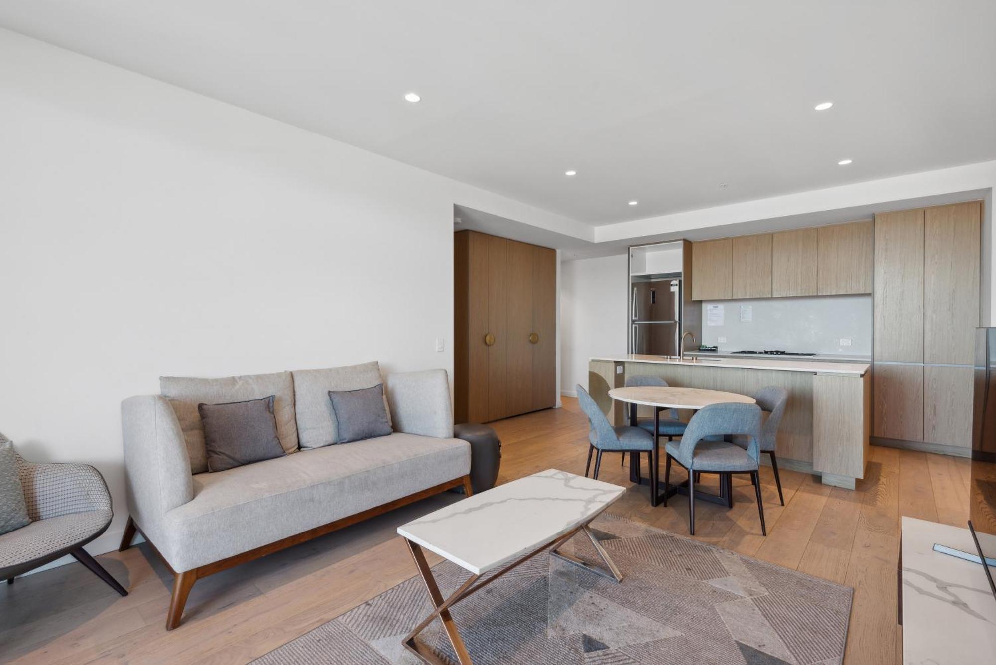 Three-Bedroom, Two-Bathroom Apartment
